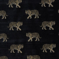Tiger Fabric Noir
