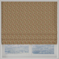 Vercelli Made to Measure Roman Blind Burnt Orange