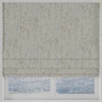 Wild Flower Made to Measure Roman Blind Wedgewood